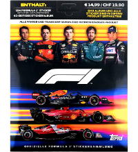 Topps F1 Formel 1 Sticker-Set 2022 - 154 Sticker + Album
