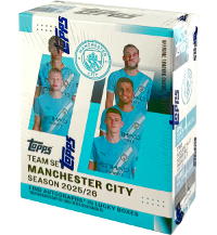 Topps Manchester City Team Set 2025/26 - Sealed Box
