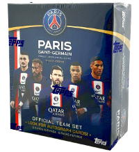Topps Paris Saint Germain PSG Official Team Set 2022/23 - Sealed Box