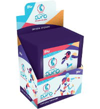 Topps UEFA Women's Euro 2025 Sticker - Display mit 50 Tüten