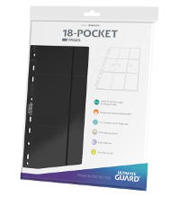 UG 18-Pocket Side-Loading Supreme Pages Black - 10 Stück