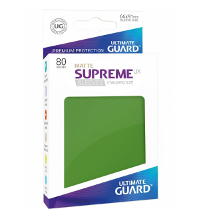 UG Supreme UX Sleeves - Standard Matt Grün - 80 Stück