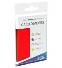 Ultimate Guard Card Dividers Standard Size - Rot