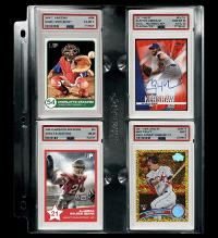 Ultra Pro Black Graded Slab Page - PSA - Black