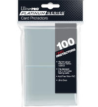 Ultra Pro Platinum Series Card Protectors - 100 Stück