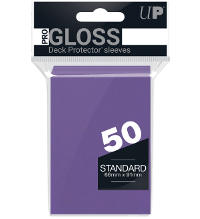 Ultra Pro PRO-Gloss Standard Sleeves: Purple - 50 Stück