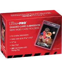 Ultra Pro Graded Card Submission - Semi-Rigid Card Holders - 200 Stück